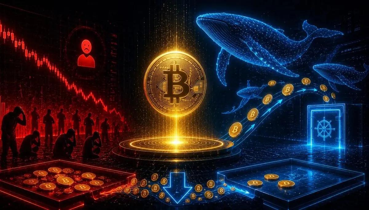 Nästan 11 000 BTC lämnade börser på en vecka när valar köpte medan detaljhandelsinvesterare sålde