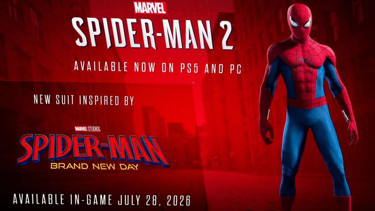 Marvel’s Spider-Man 2 får en ny kostym – tillägnad Spider-Man: Brand New Day Release
