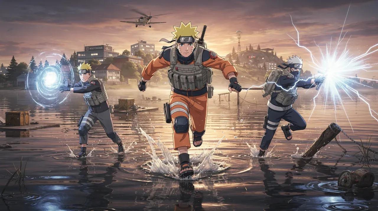 PUBG Mobile 4.5 förvandlar Erangel till Narutos värld