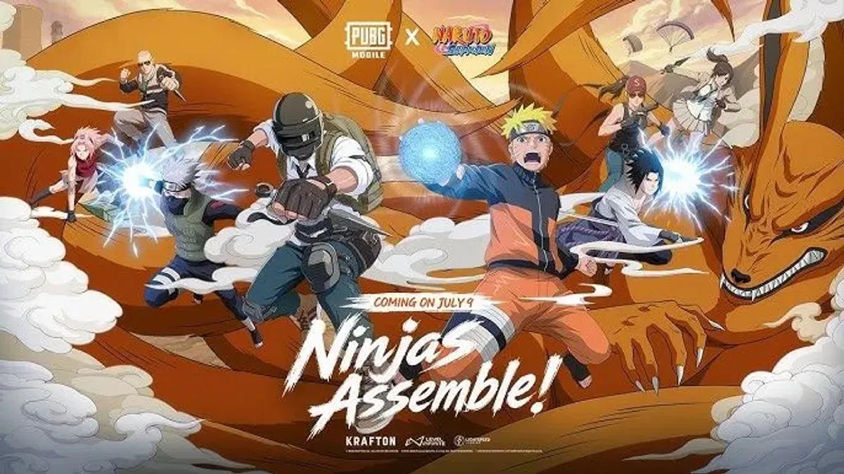 PUBG Mobile avslöjar 9 Naruto Shippuden-karaktärsutseenden