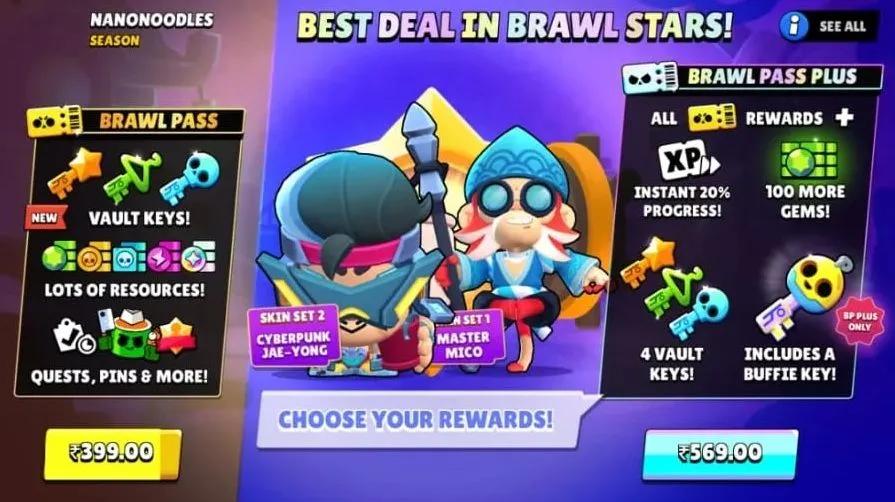 Belöningarna i Brawl Pass för säsong 52 av Brawl Stars har avslöjats