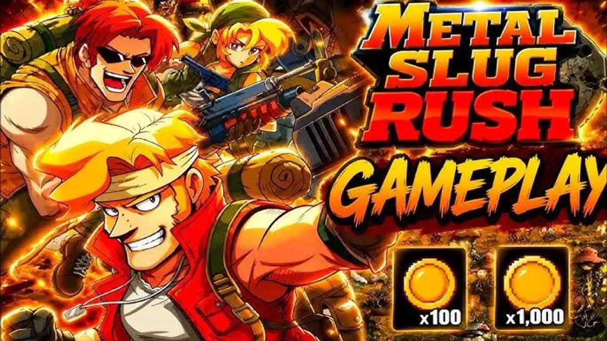 METAL SLUG RUSH lanseras på Android och iOS med roguelike-inspirerad överlevnadsspelupplevelse
