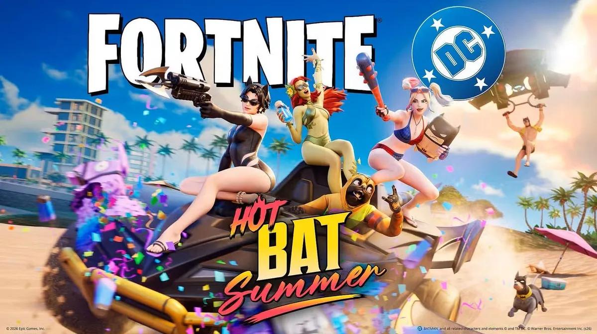 Fortnites DC-sommarevenemang startar den 16 juli med innehåll med Batman-tema