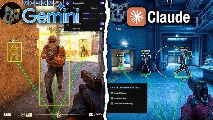 YouTuber använder AI för att skapa ett fuskprogram till ett spel med hjälp av Gemini Pro och Claude Opus