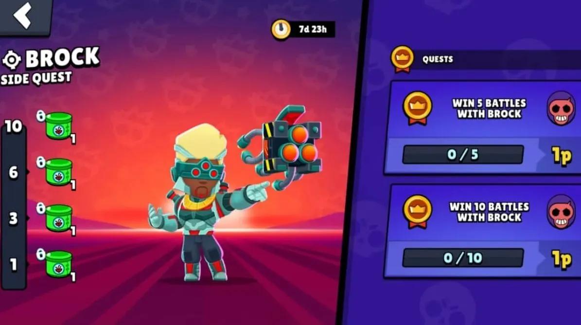 Brawl Stars lanserar Brock-sidouppdraget med ett gratis Cyberpunk-skin som belöning