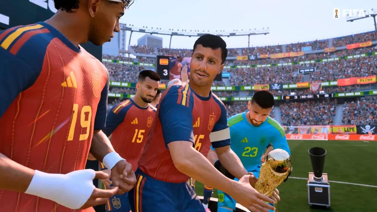 EA Sports FC 26 tippar Spanien som vinnare av FIFA-VM 2026
