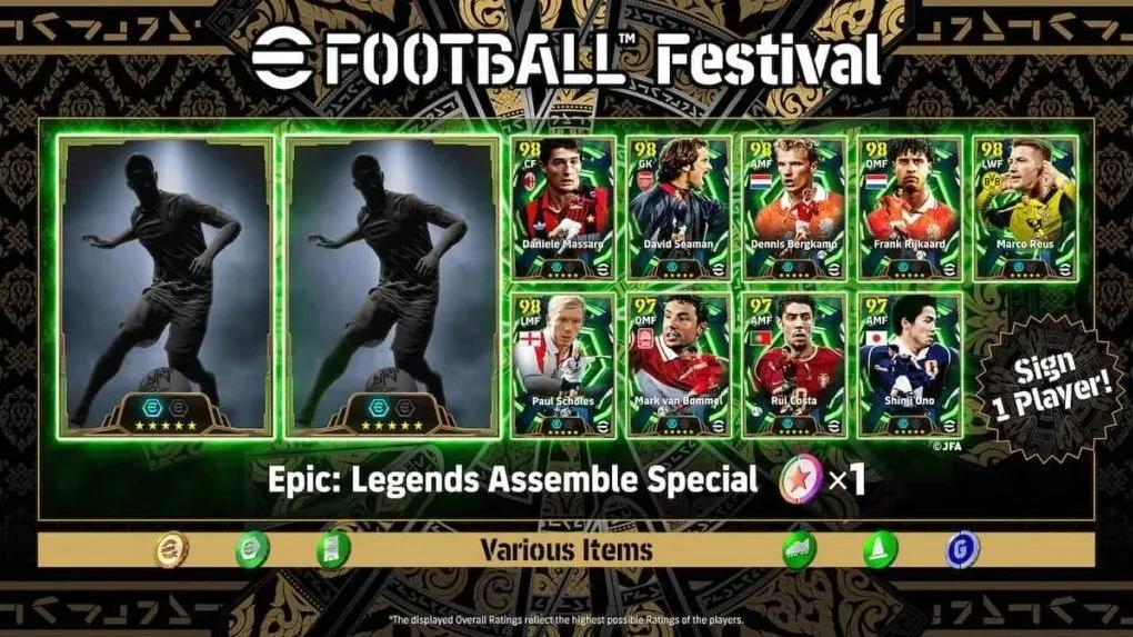 eFootball 2026 drar igång fotbollsfestivalkampanjen med gratis episk spelarbelöning