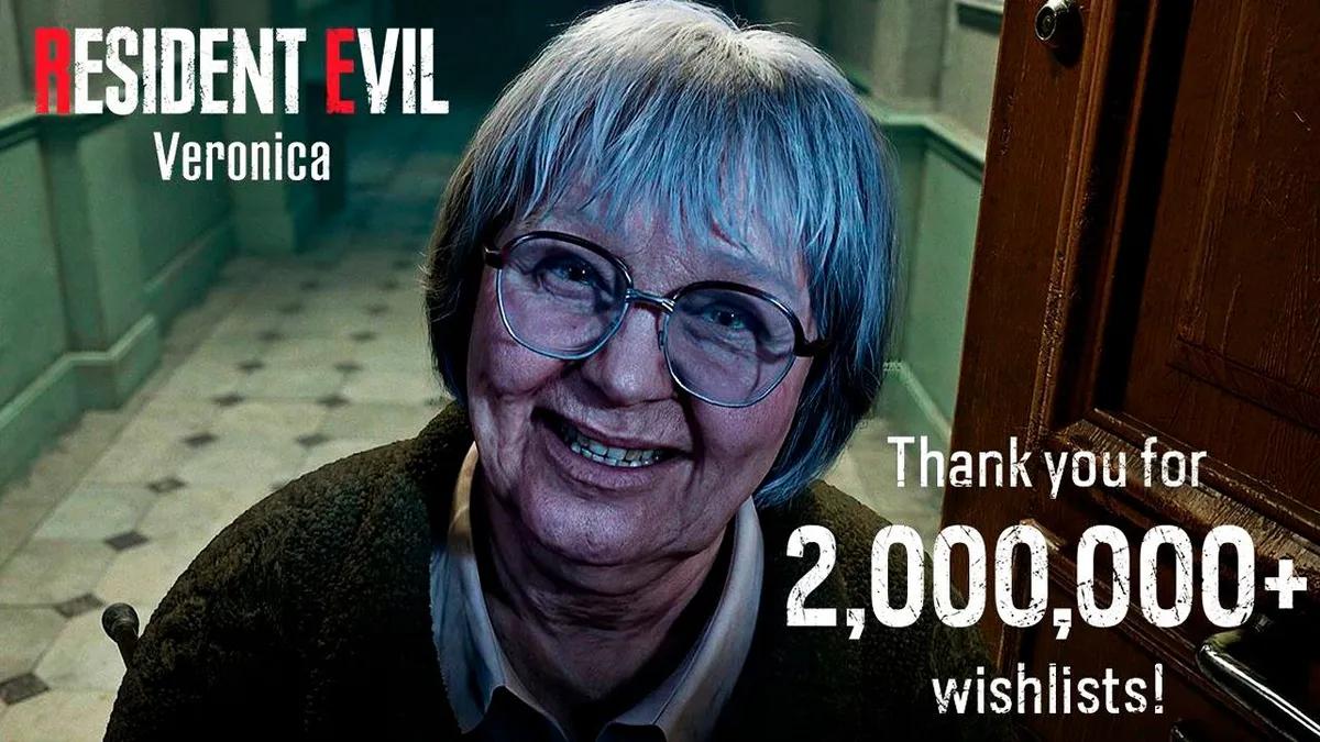 Capcom har meddelat att ”Resident Evil Veronica” har lagts till på önskelistor 2 miljoner gånger