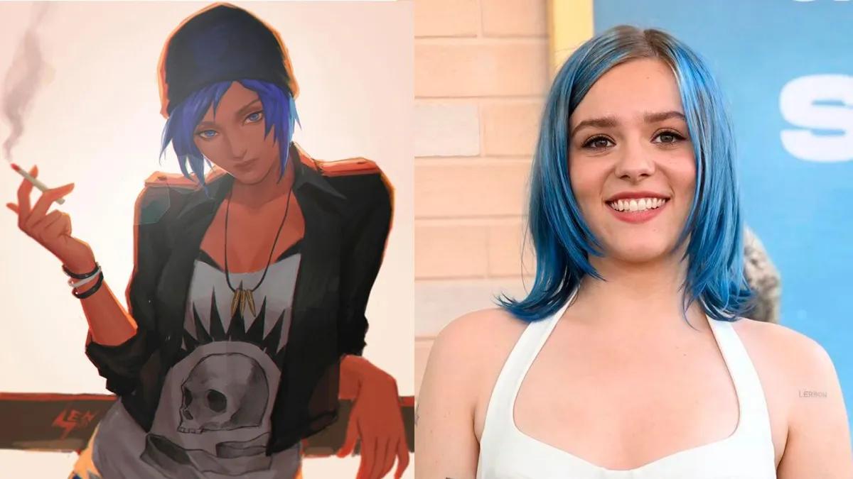 En närmare titt på hur Maisy Stella skulle kunna se ut som Chloe i TV-serien ”Life is Strange”