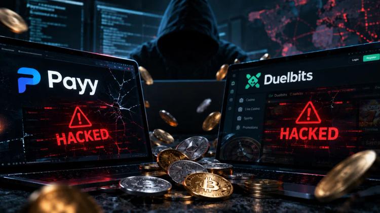 Payy, Duelbits hackade samma dag för 1,8 miljoner dollar, 4,3 miljoner dollar