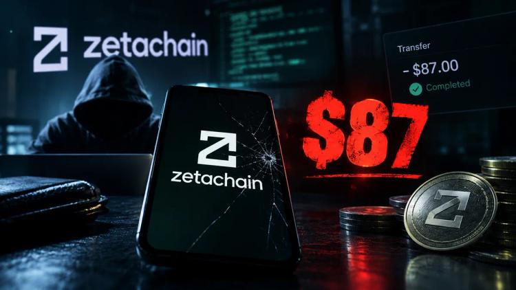ZetaChain har enligt uppgift hackats för 87 dollar. Inte miljoner. Dollar.
