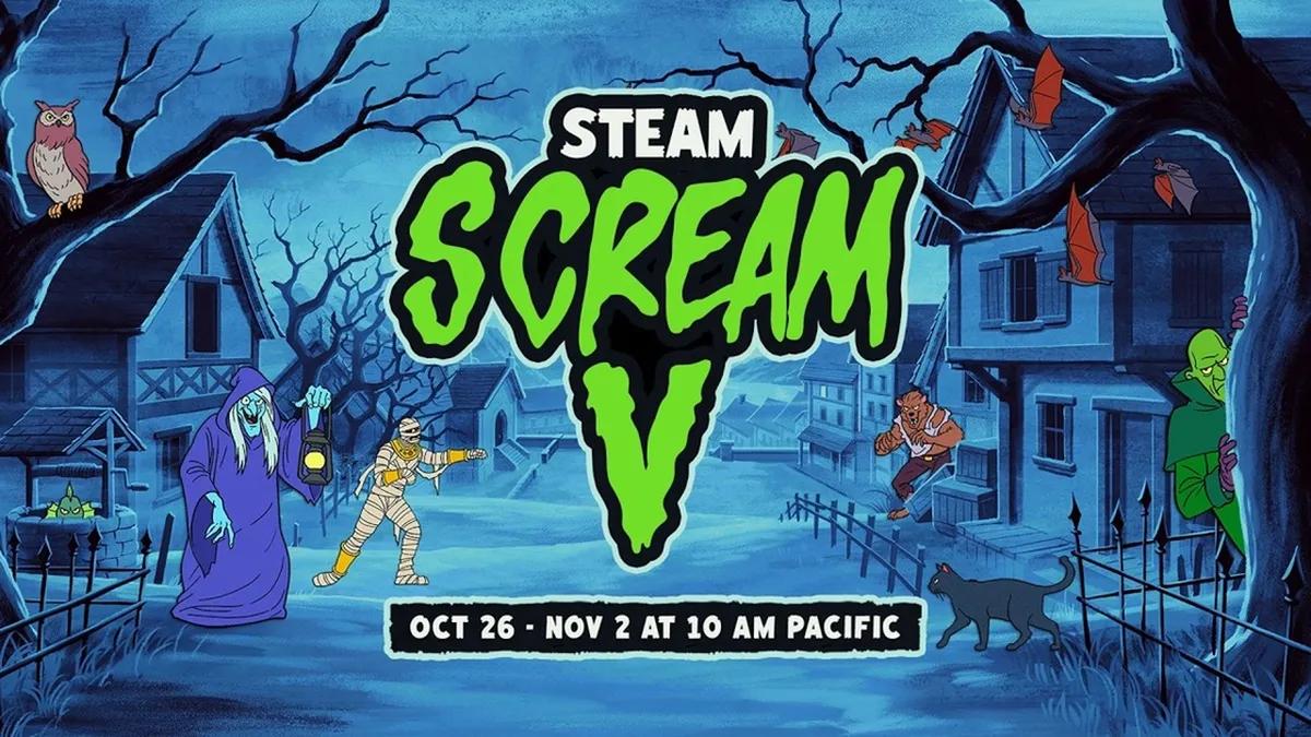 Steam Scream V Halloween-rea drar igång med stora rabatter på skräckspel