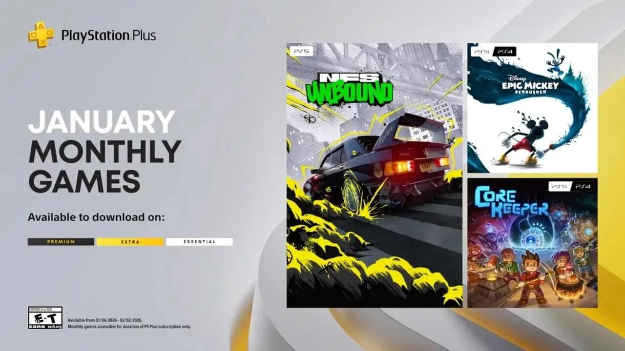 PlayStation Plus-spel januari 2026