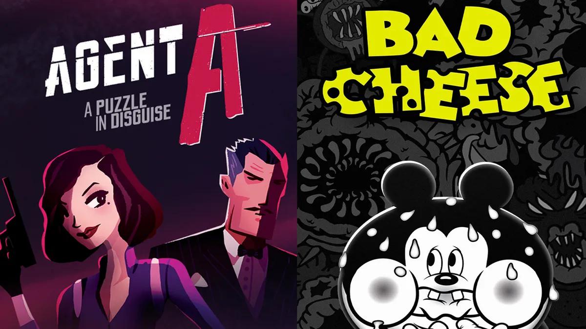 Agent A: A Puzzle in Disguise och Bad Cheese finns nu gratis på Epic Games Store