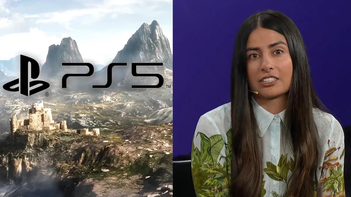 Asha Sharma antydde att The Elder Scrolls VI kan komma att släppas till PlayStation 5