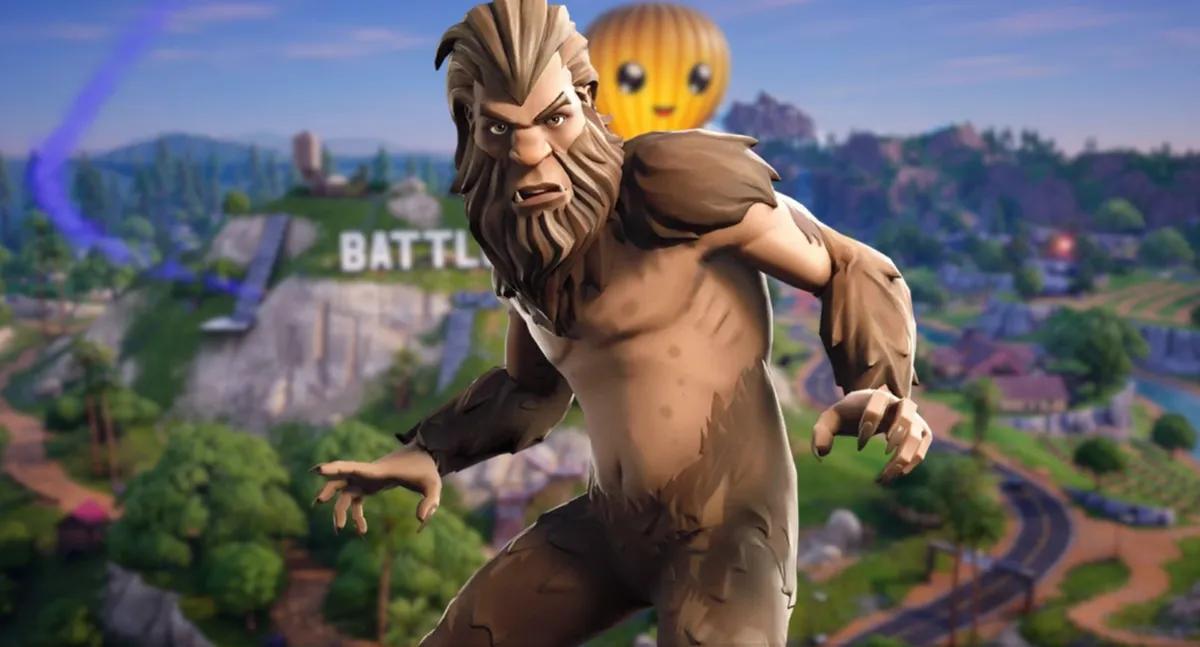 Bigfoot-observationer rapporterade i Fortnite - och den här gången är det inte en hoax