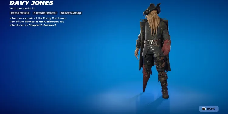 Ranking the New Pirates of the Caribbean Skins in Fortnite 4