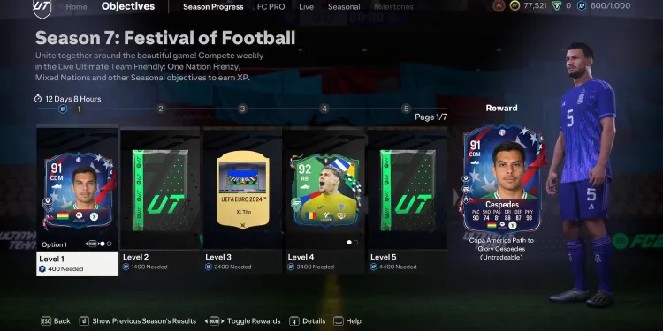 EA Sports FC 24: Unlock Exciting Free Player Cards with Season 7: Festival of Football 1