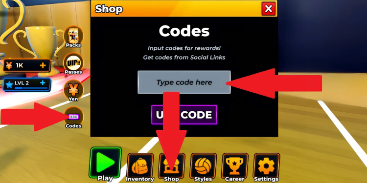 Roblox Haikyuu Legends Codes mars 2025 2