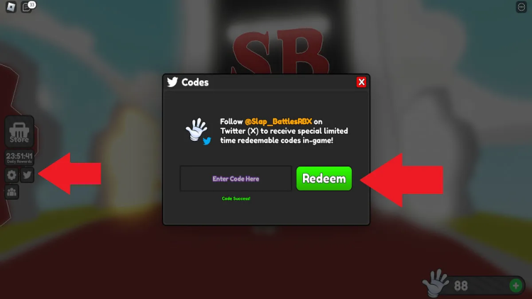 Roblox Slap Battles Codes - mars 2025 2