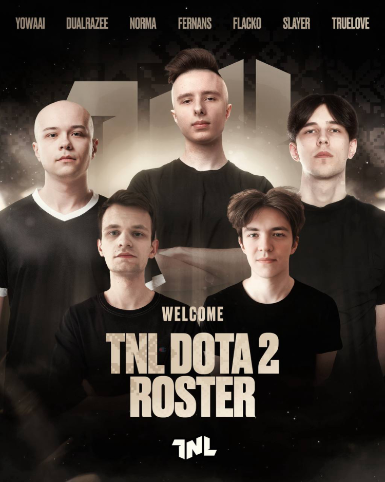 Team Next Level Unveils All-Ukrainian Dota 2 Roster 1