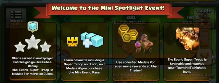 Clash of Clans September 2025 Mini Spotlight Event Features Super Dragon 1