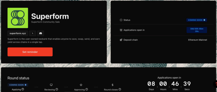 New Sale of Superform on Legion 1