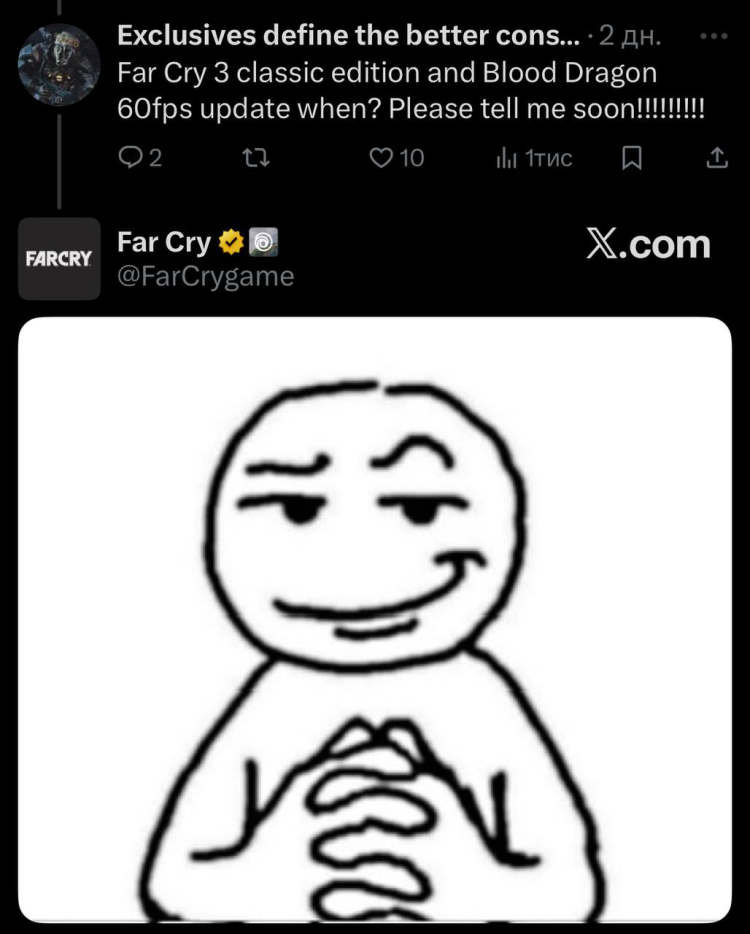 Far Cry 3 Could Receive a 60 FPS Support Update Soon 1