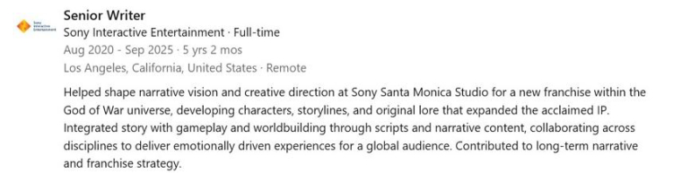 New God of War Video Game Gets Promising Update From Former Santa Monica Developer 1