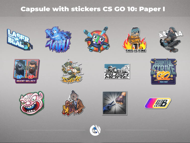 10 Years Birthday Sticker Capsule: Review of the Best CSGO Anniversary Stickers. Photo 1